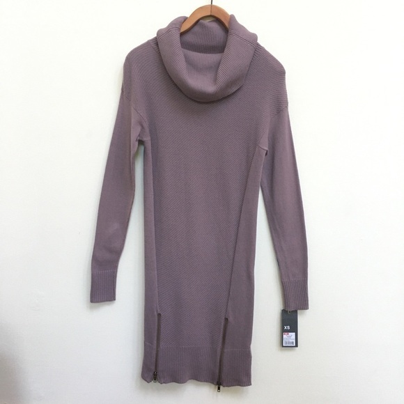 NWT Mossimo Cowl Neck Long Sleeve Sweater Dress - Picture 2 of 8